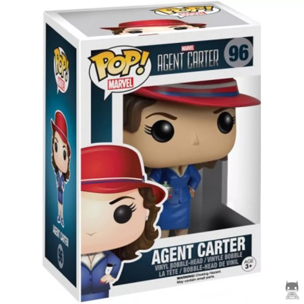 Figurine Funko POP Agent Peggy Carter avec boîte