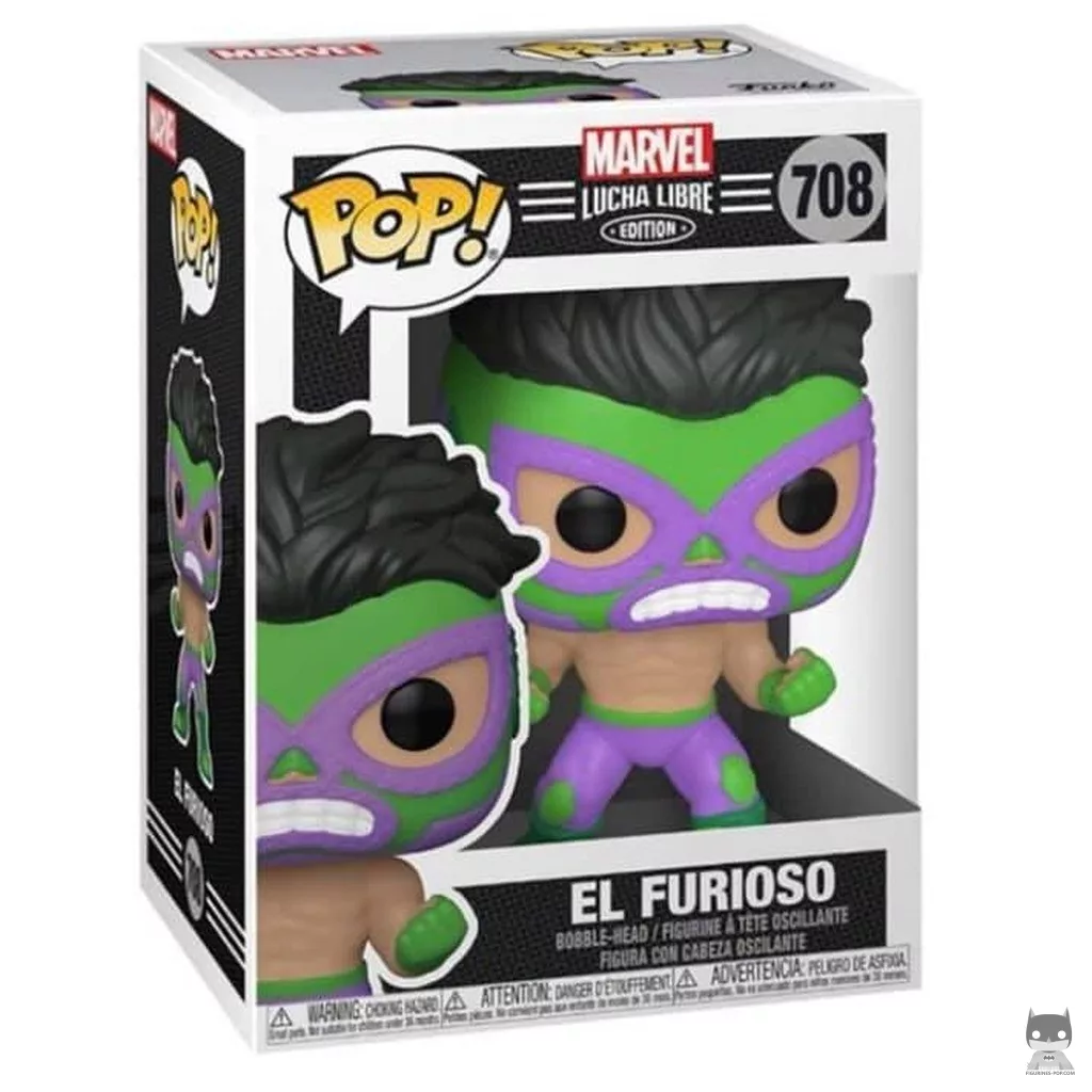 Figurine Funko POP El Furioso avec boîte