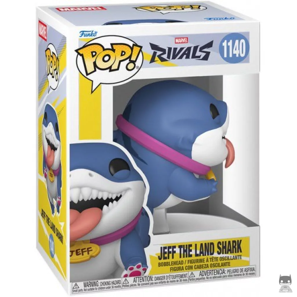 Figurine Funko POP Jeff le Requin Terrestre avec boîte