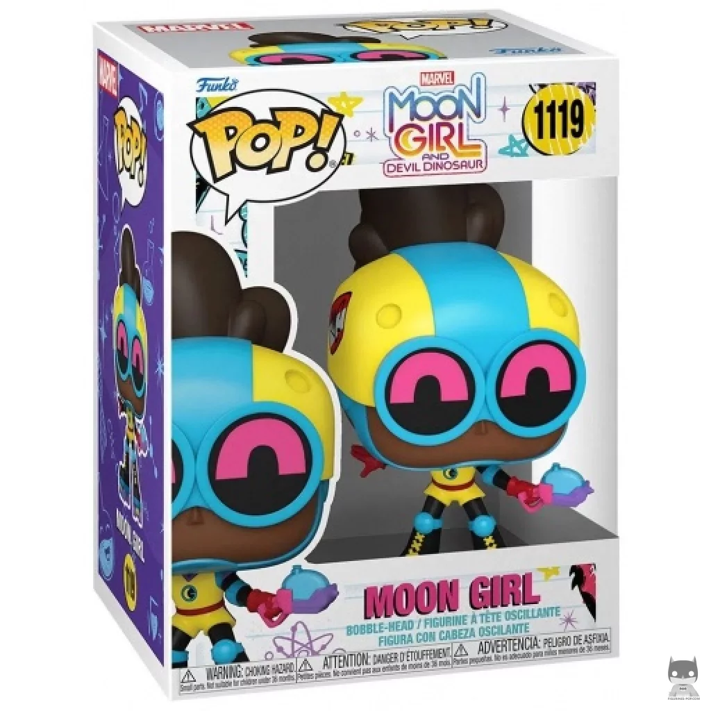 Figurine Funko POP Moon Girl avec boîte