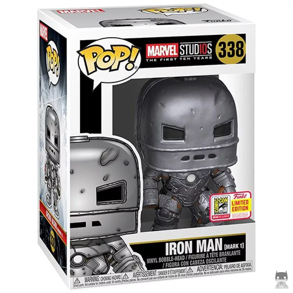 Figurine Funko POP Iron Man (Mark 1) avec boîte