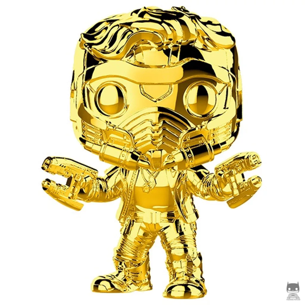 Figurine Funko POP Star-Lord (Or) (Marvel Studios)