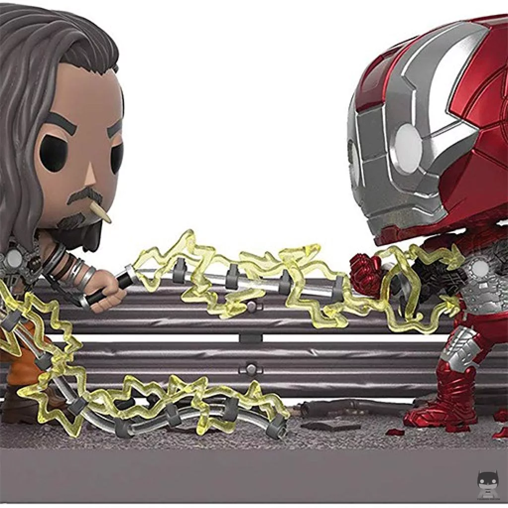 Figurine Funko POP Whiplash vs Iron Man (Marvel Studios)