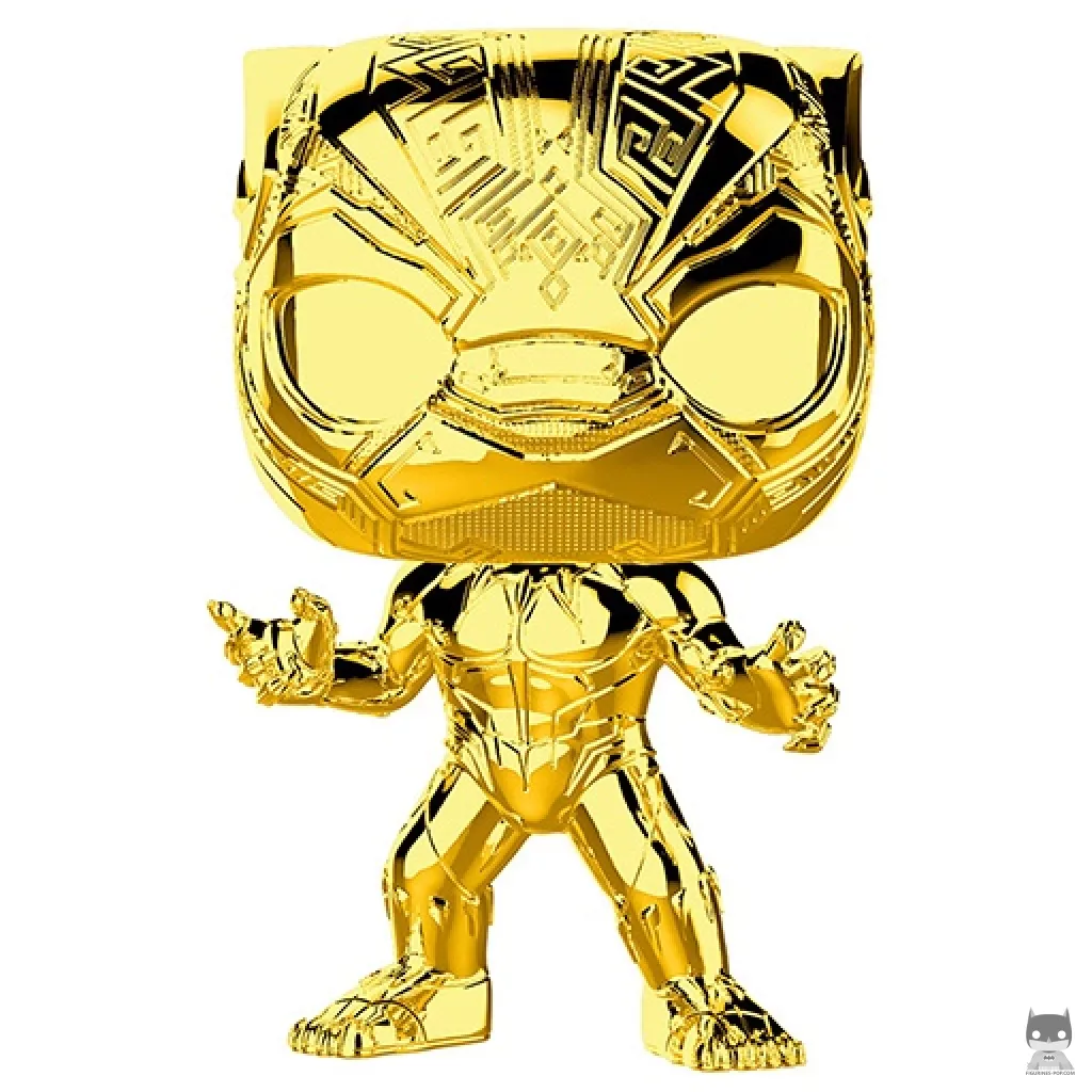 Figurine Funko POP Black Panther (Or) (Marvel Studios)