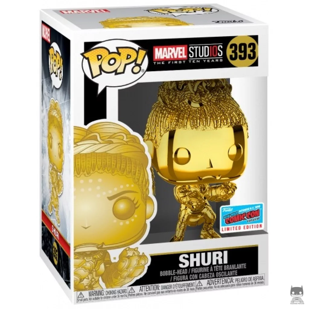 Figurine Funko POP Shuri (Or) avec boîte