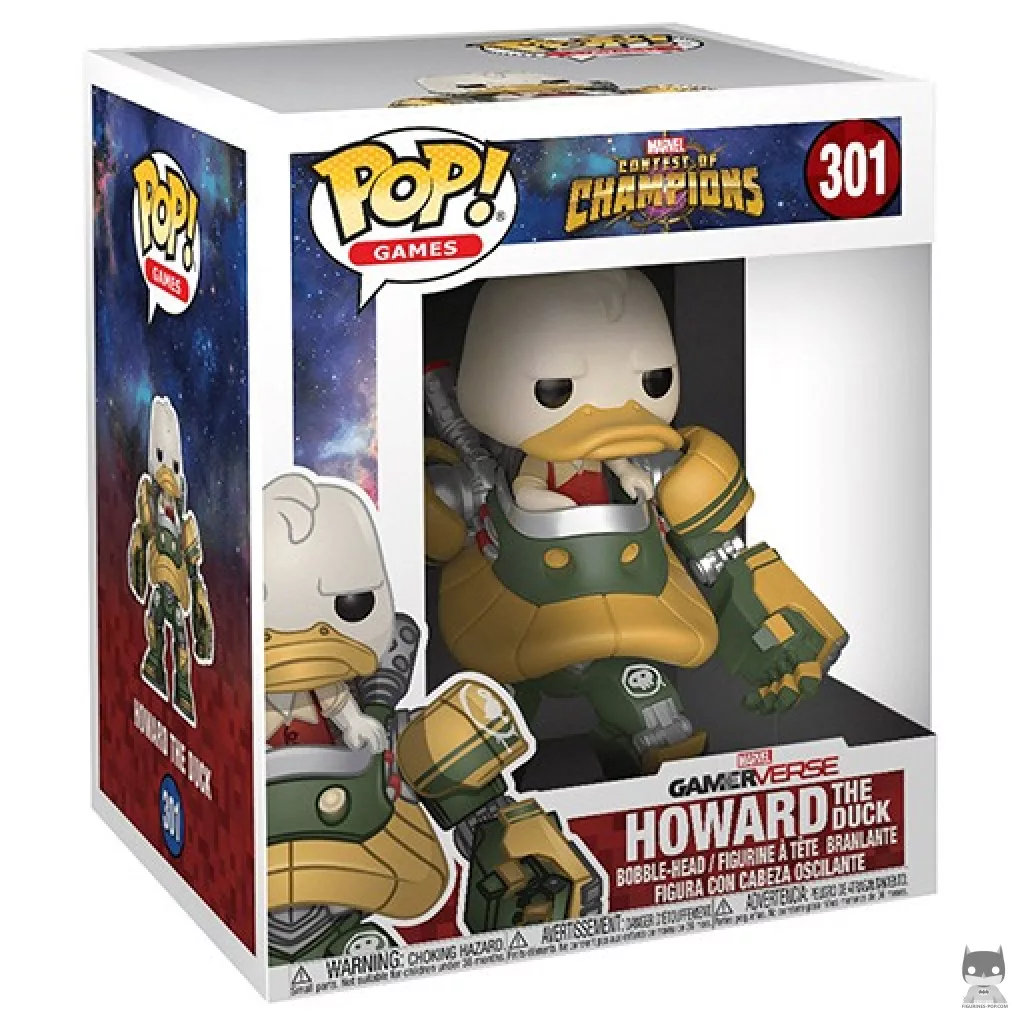 Figurine Funko POP Howard the Duck (Mech Suit) (Supersized) avec boîte