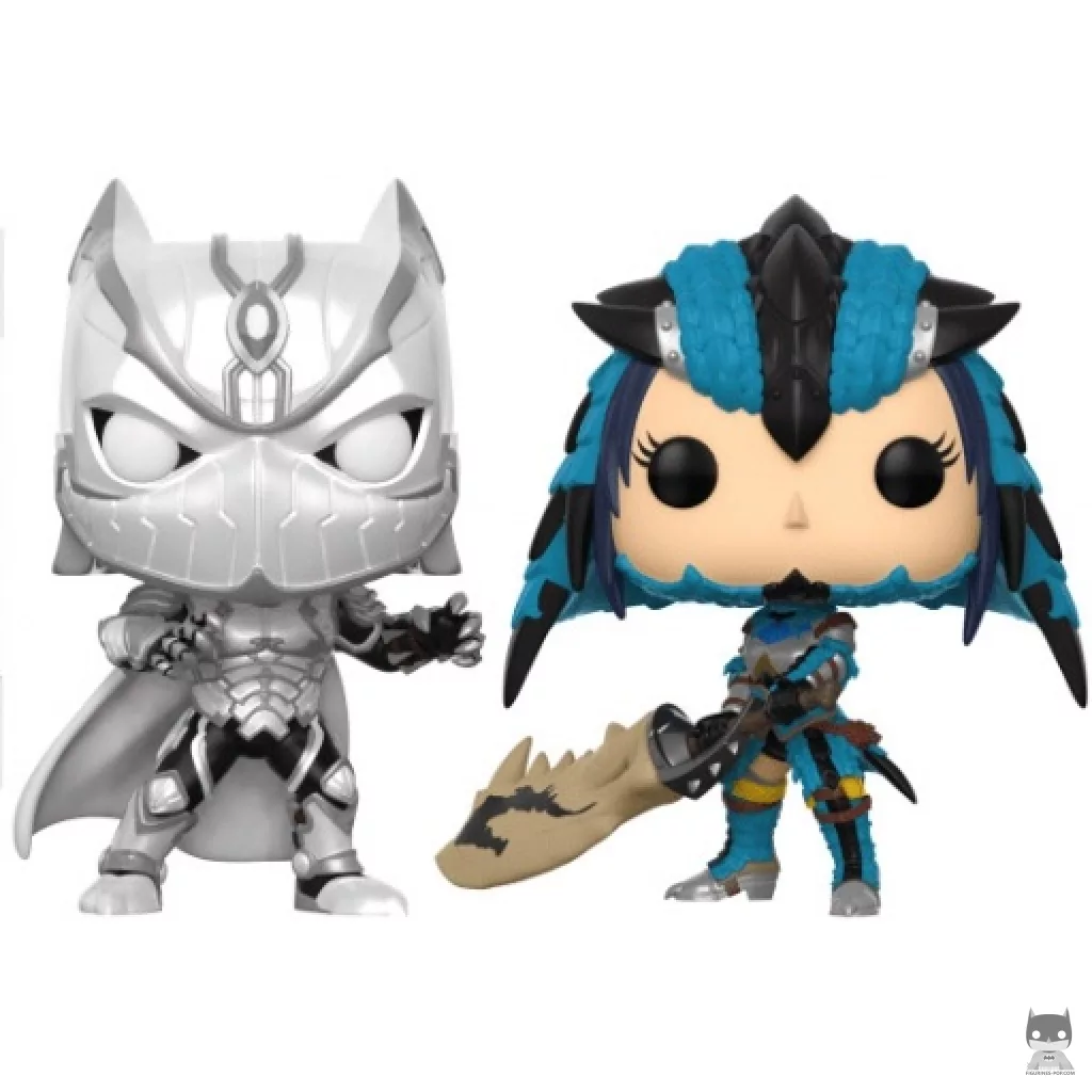 Figurine Funko POP Black Panther vs MonsterHunter (Marvel vs. Capcom)