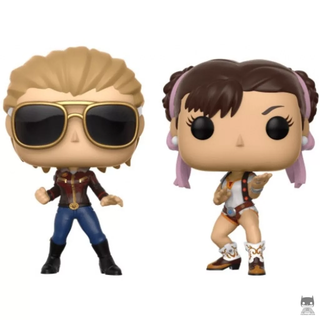 Figurine Funko POP Captain Marvel vs Chun-Li (Marvel vs. Capcom)