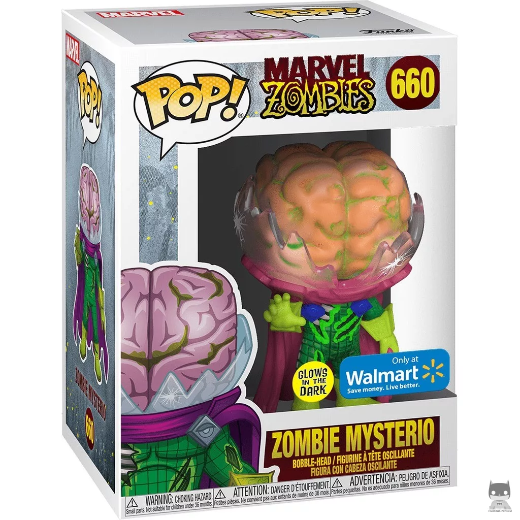 Figurine Funko POP Mysterio Zombie avec boîte