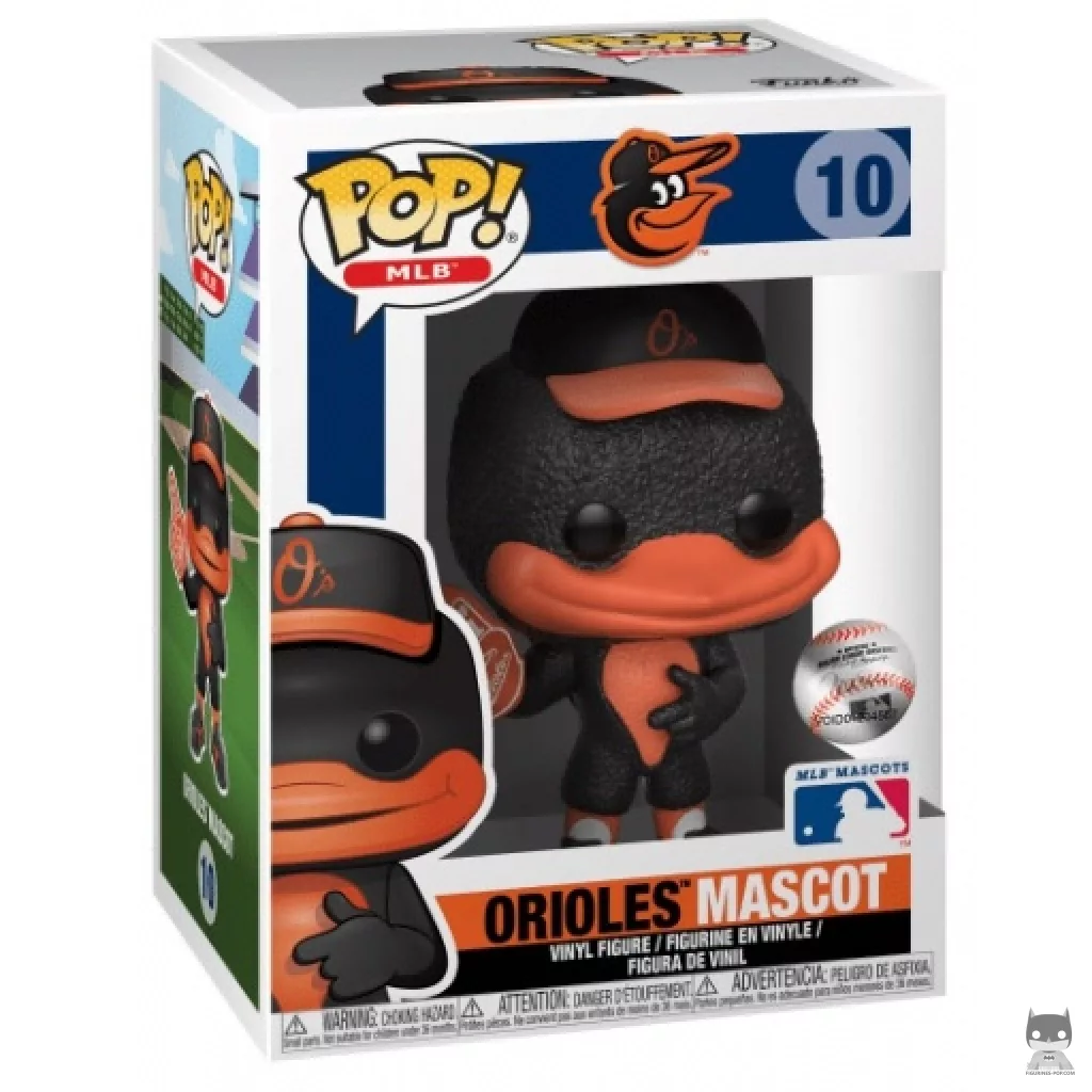 Figurine Funko POP Orioles Mascot avec boîte