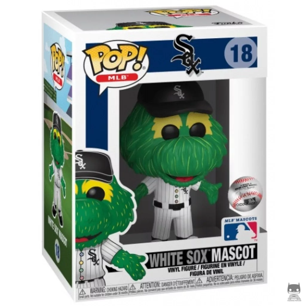 Figurine Funko POP White Sox Mascot avec boîte