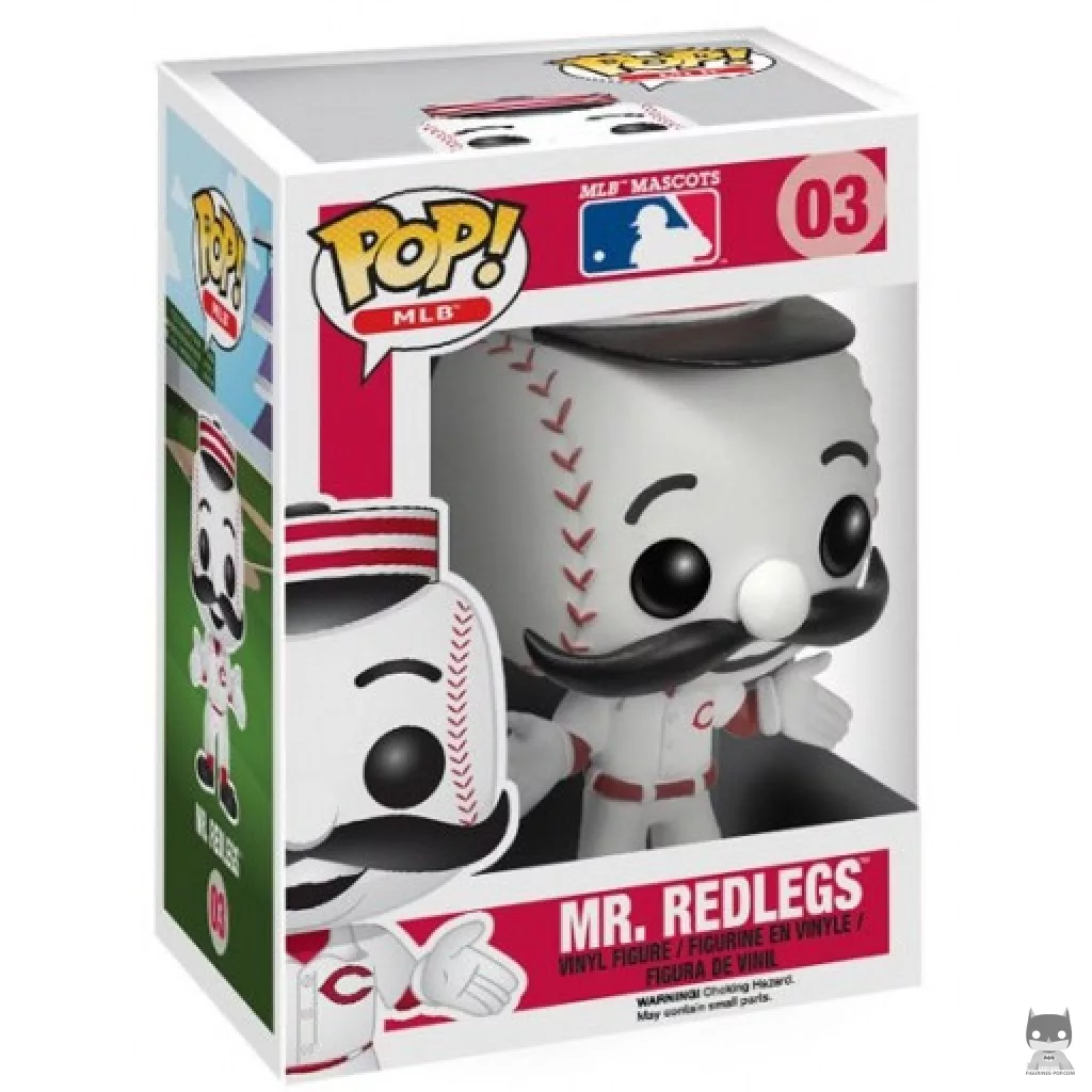 Figurine Funko POP Mr. Redlegs avec boîte