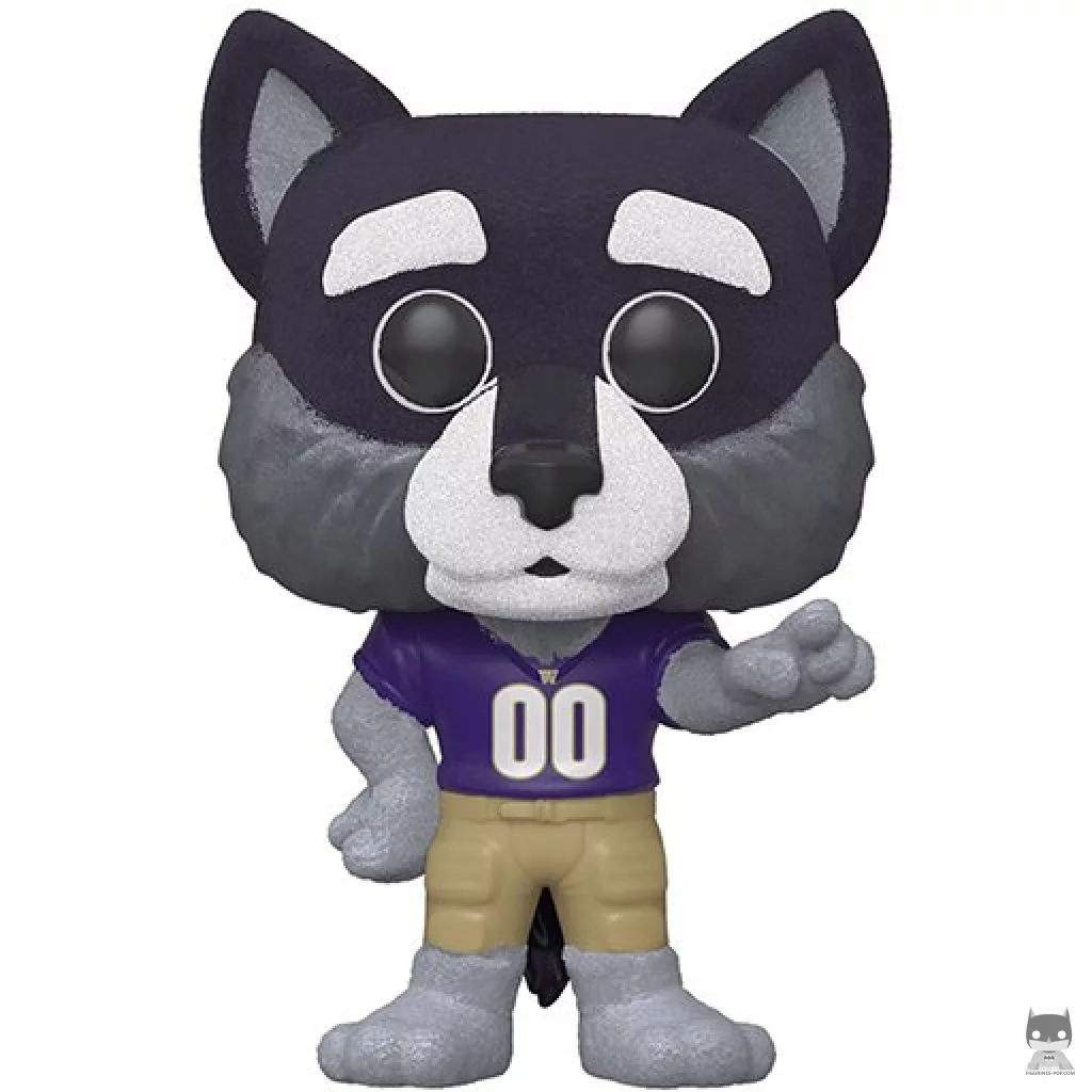 Figurine Funko POP Harry the Husky (UW) (Flocked) (Mascottes Universitaires)