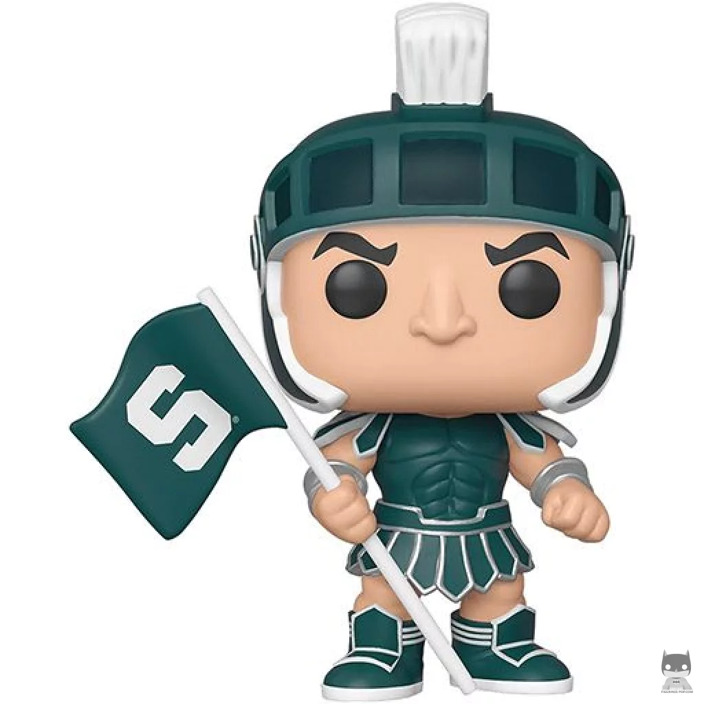 Figurine Funko POP Sparty (Michigan State) (Mascottes Universitaires)