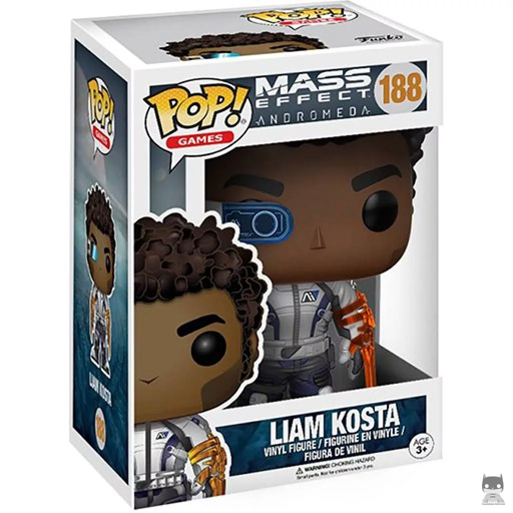 Figurine Funko POP Liam Kosta avec boîte