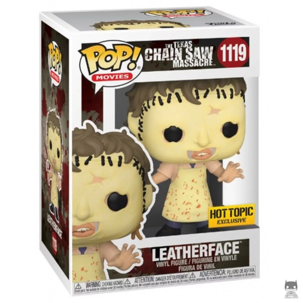 Figurine Funko POP Leatherface avec boîte