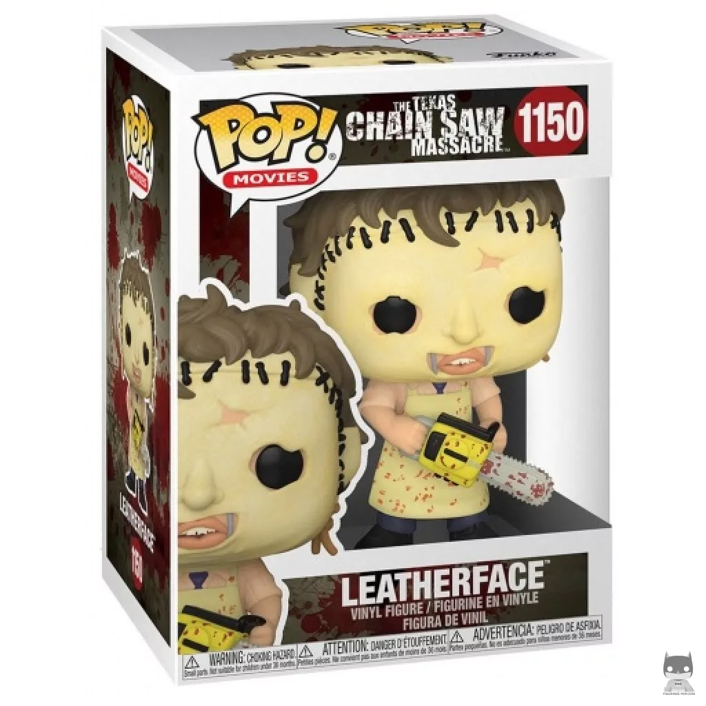 Figurine Funko POP Leatherface avec boîte