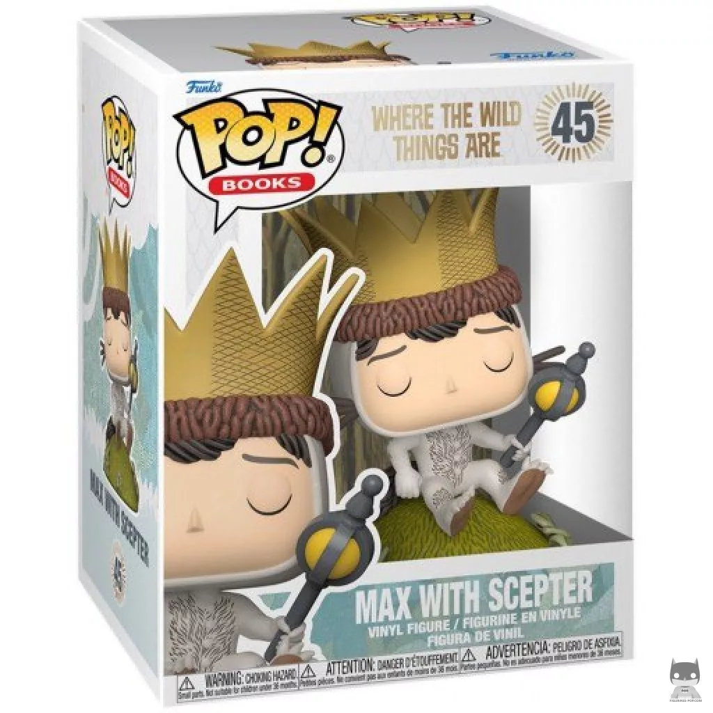 Figurine Funko POP Max avec Sceptre avec boîte