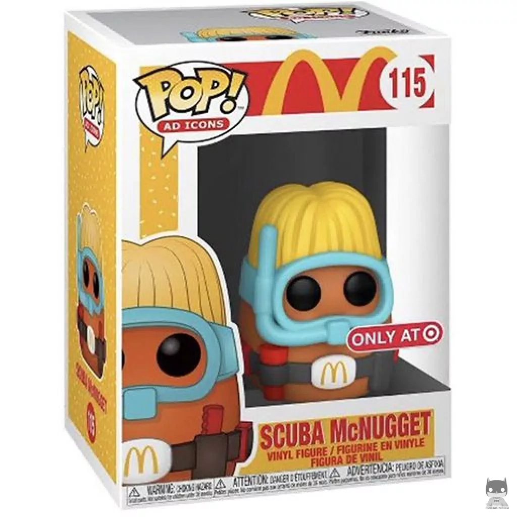 Figurine Funko POP Scuba McNugget avec boîte