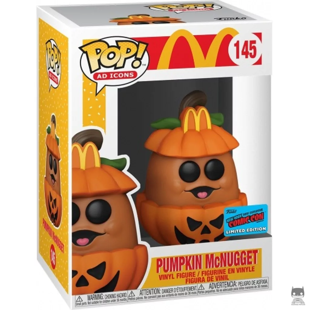 Figurine Funko POP McNugget Citrouille avec boîte