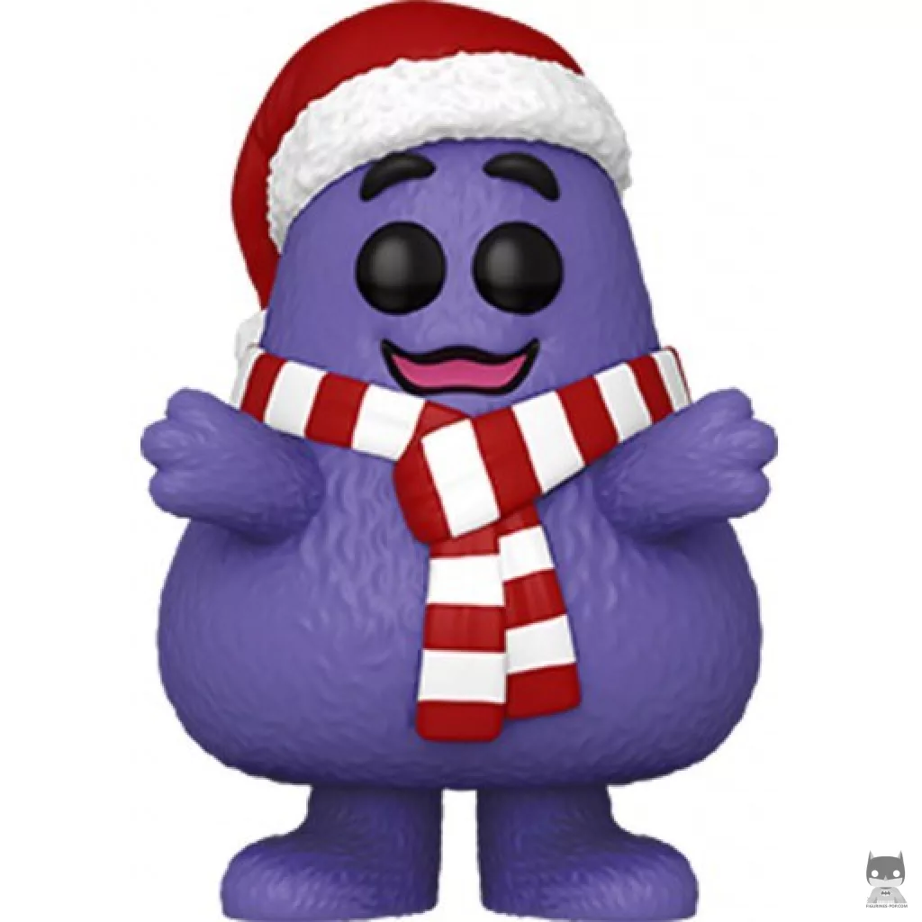 Figurine Funko POP Grimace Noël (McDonald's)