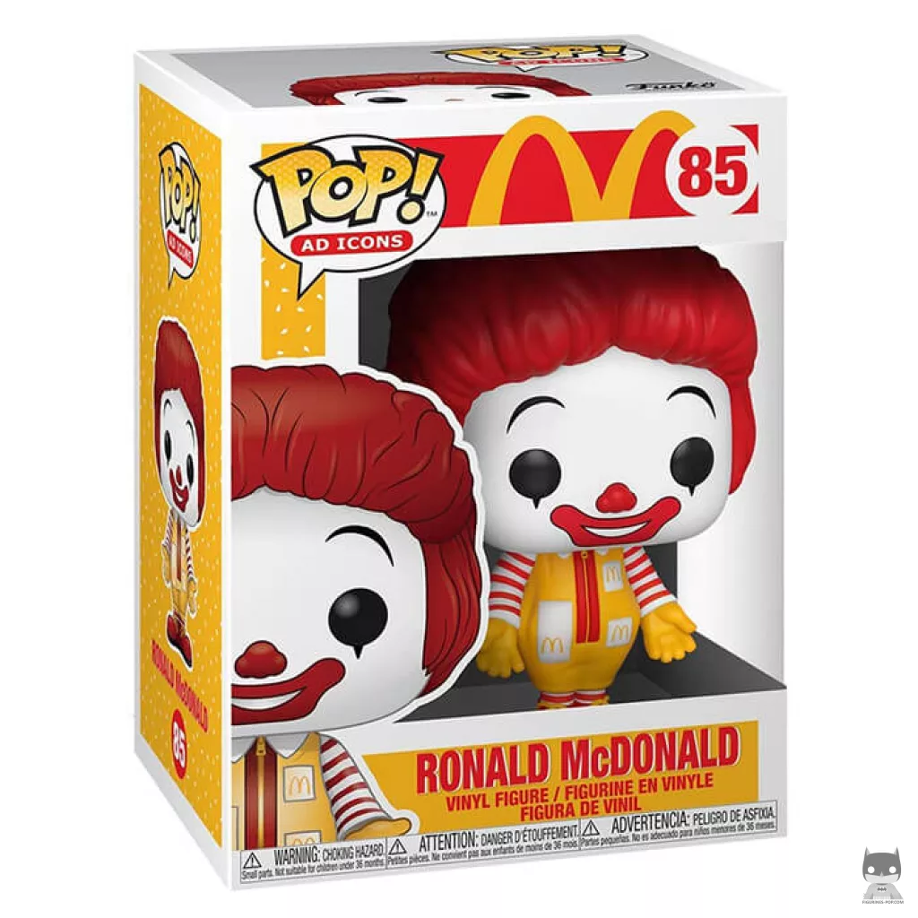 Figurine Funko POP Ronald McDonald avec boîte
