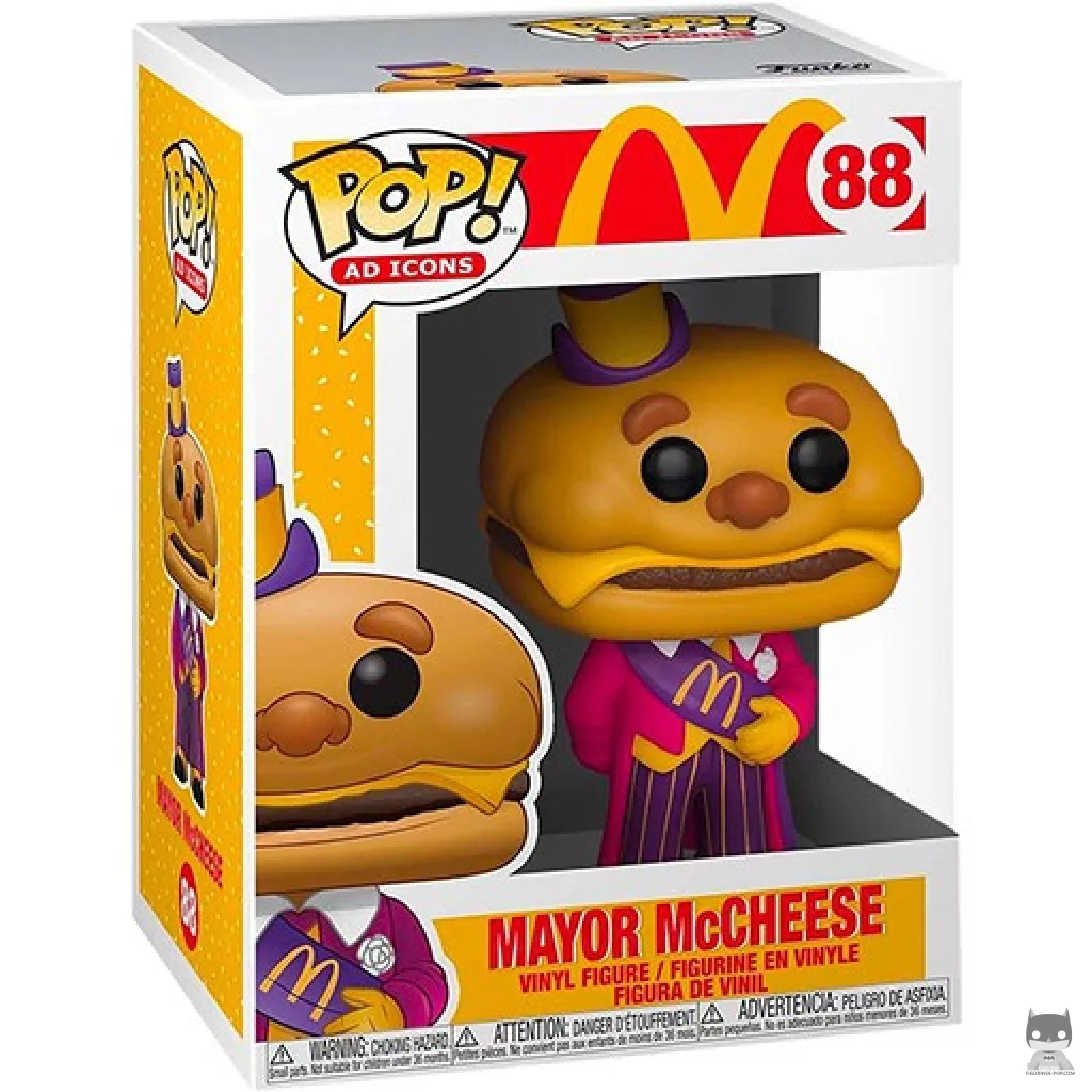 Figurine Funko POP Mayor McCheese avec boîte