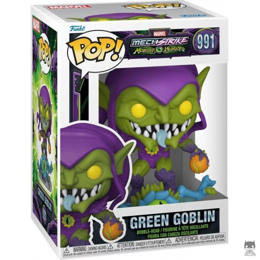 Figurine Funko POP Bouffon Vert avec boîte