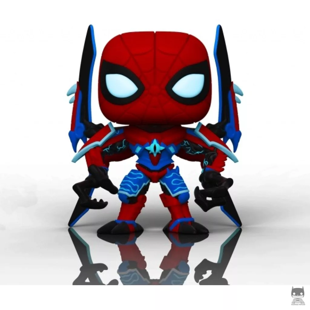 Figurine Funko POP Spider-Man (Chase & Glow in the Dark) (Mech Strike Monster Hunters)