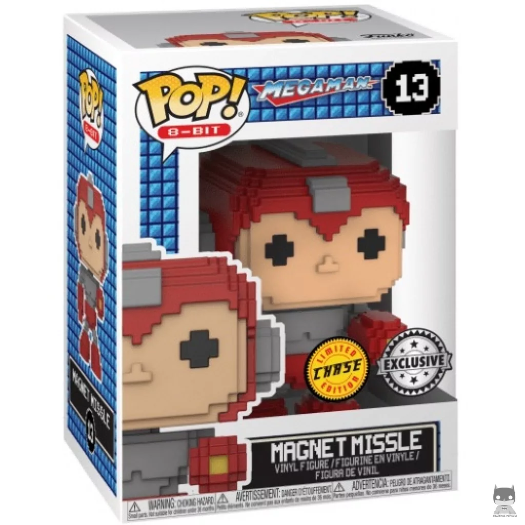Figurine Funko POP Mega Man (Chase) avec boîte