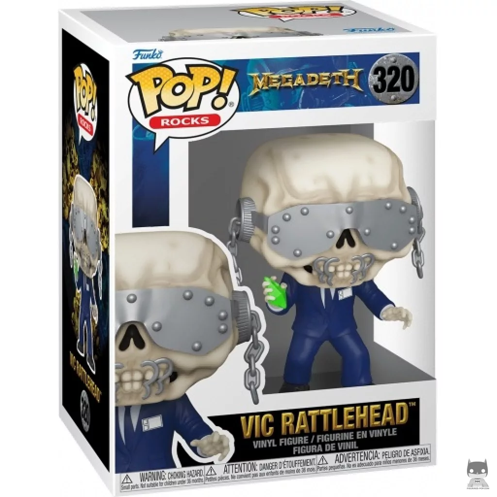 Figurine Funko POP Vic Rattlehead avec boîte