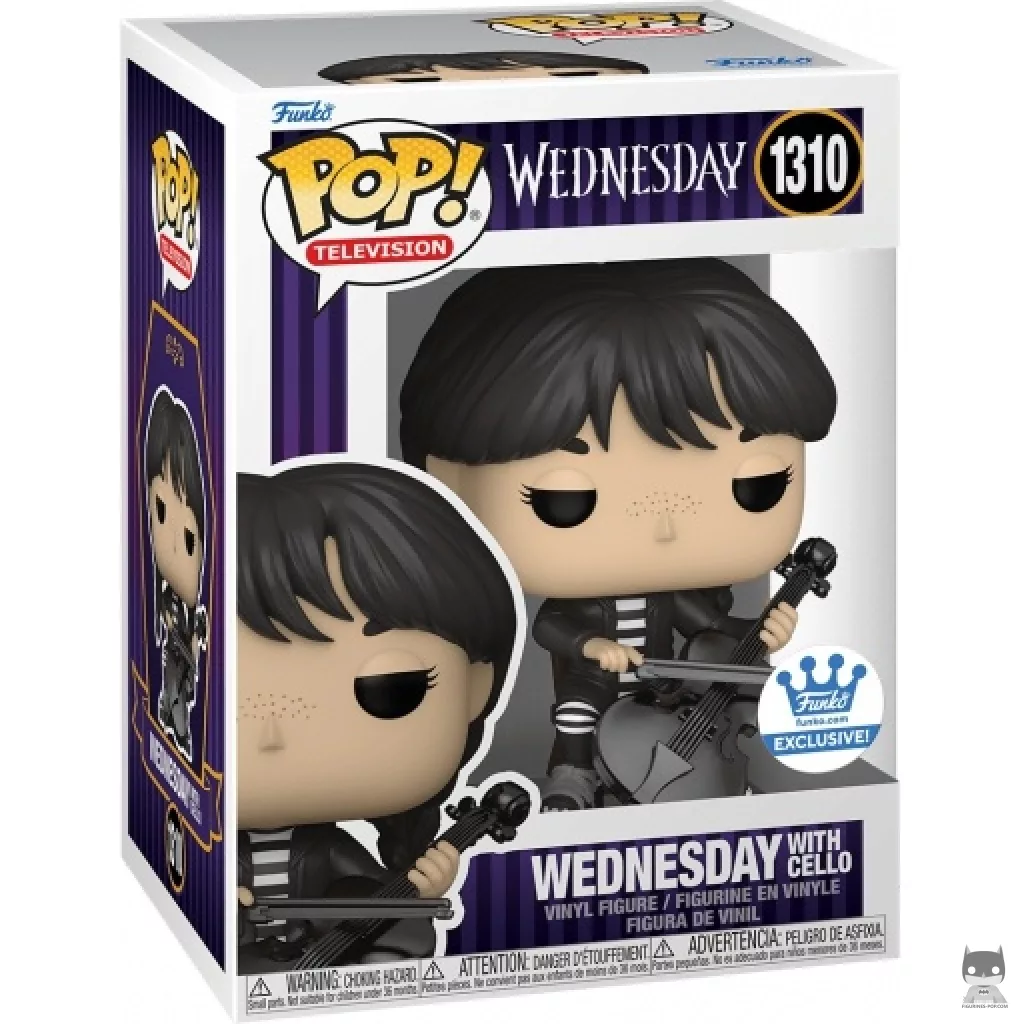 Figurine Funko POP Mercredi avec Violoncelle avec boîte