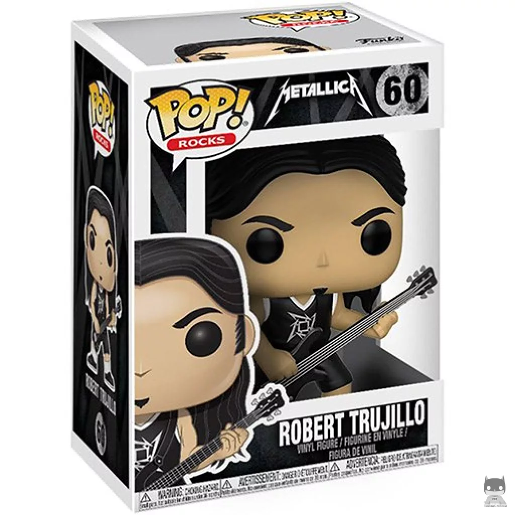 Figurine Funko POP Robert Trujillo avec boîte