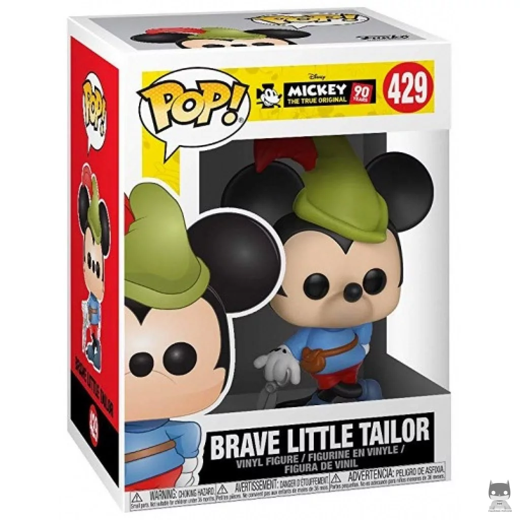 Figurine Funko POP Mickey Mouse Brave Petit Tailleur avec boîte