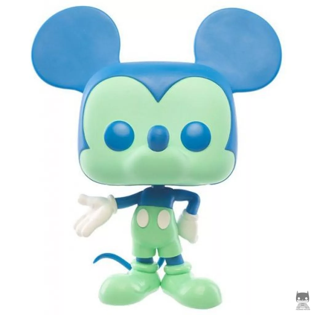 Figurine Funko POP Mickey Mouse (Bleu & Vert) (Mickey Mouse 90 Ans)
