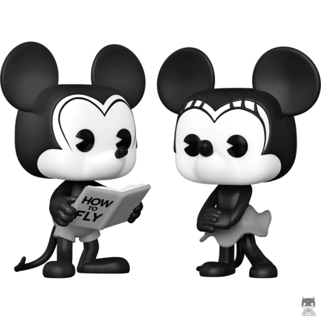 Figurine Funko POP Mickey Mouse & Minnie Mouse (Mickey Mouse & ses Amis)