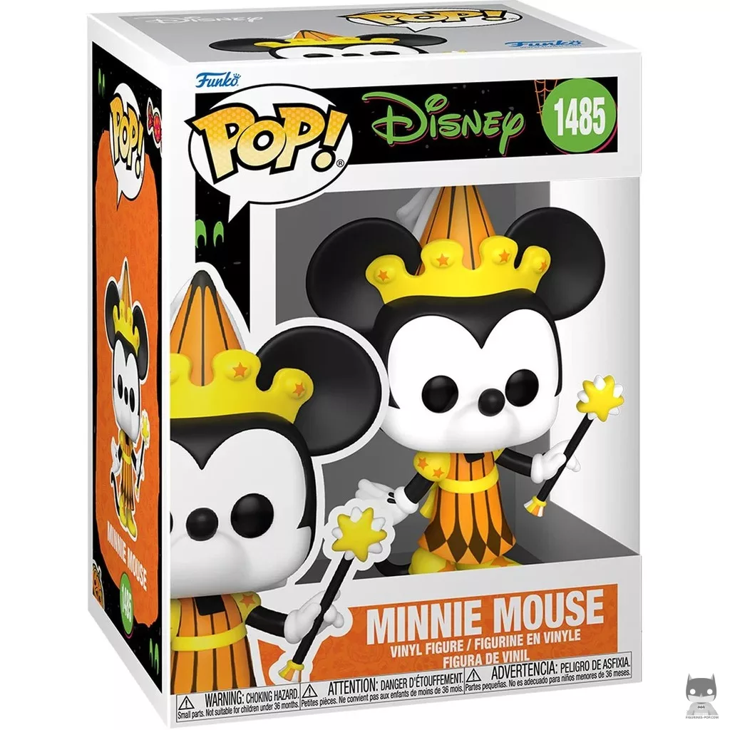 Figurine Funko POP Minnie Mouse en costume de princesse avec boîte