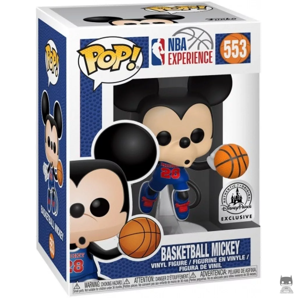 Figurine Funko POP Mickey Basketball avec boîte