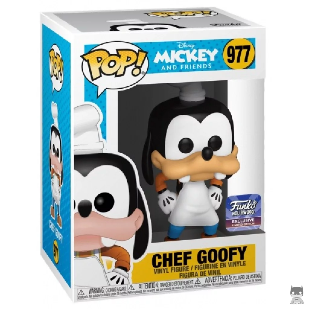 Figurine Funko POP Chef Dingo avec boîte