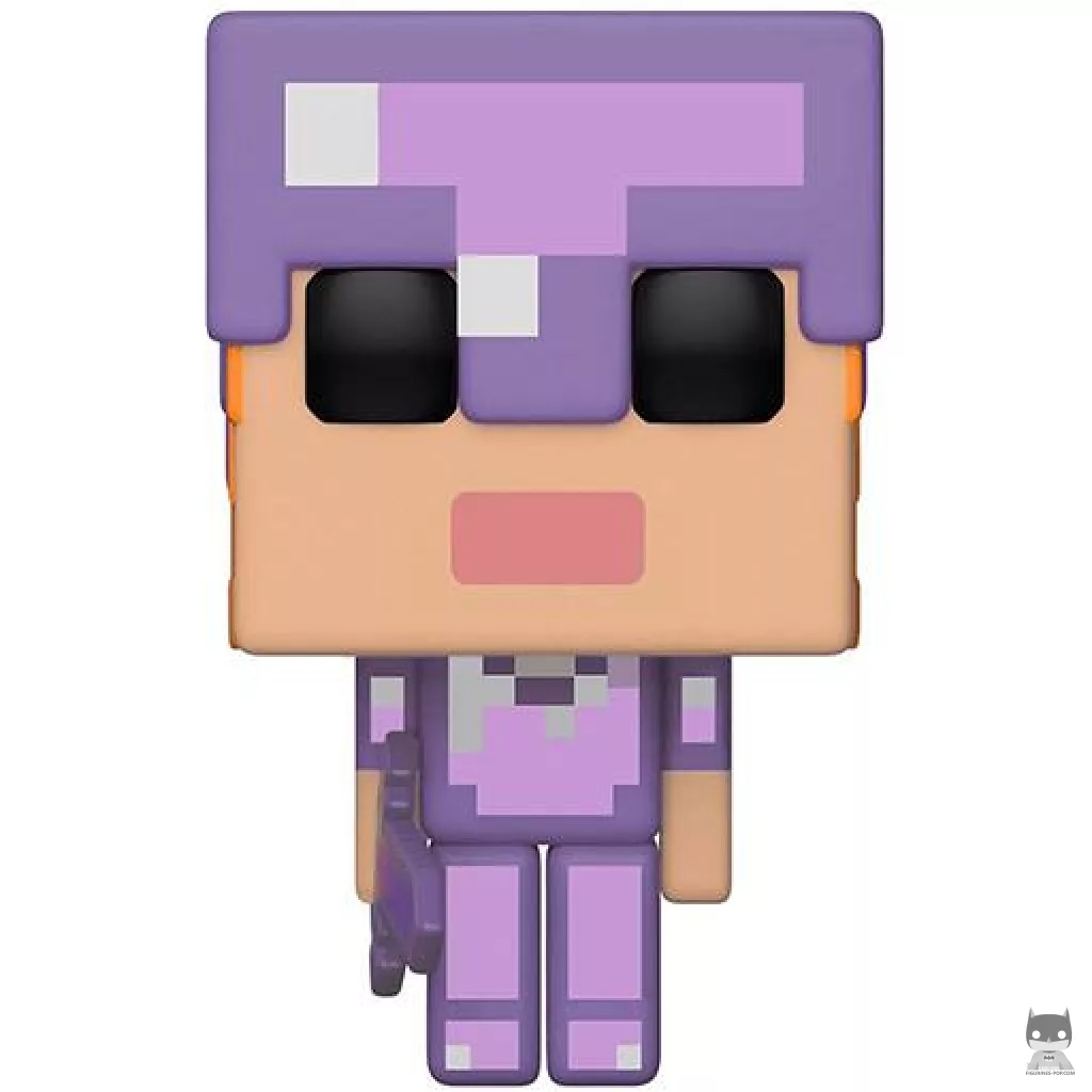Figurine Funko POP Alex avec Armure Enchantée (Minecraft)