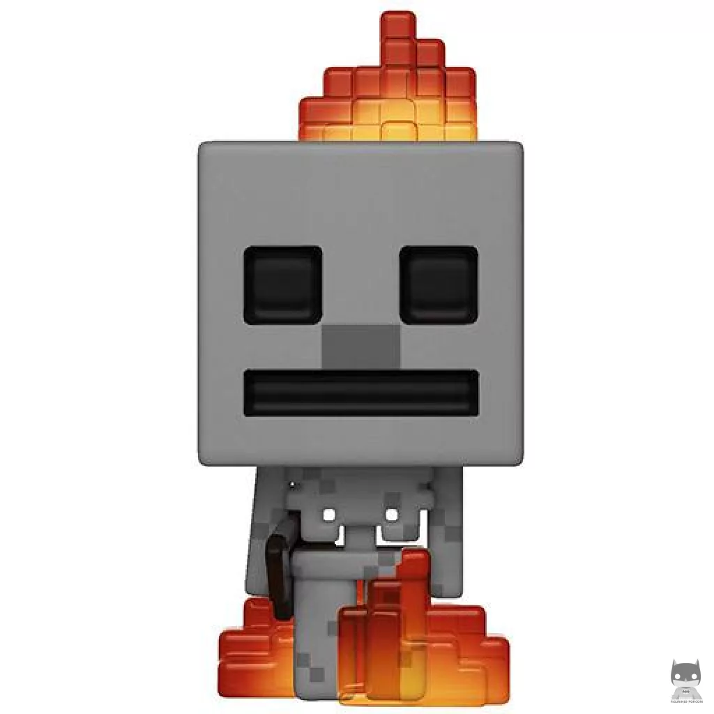 Figurine Funko POP Skeleton en Feu (Minecraft)