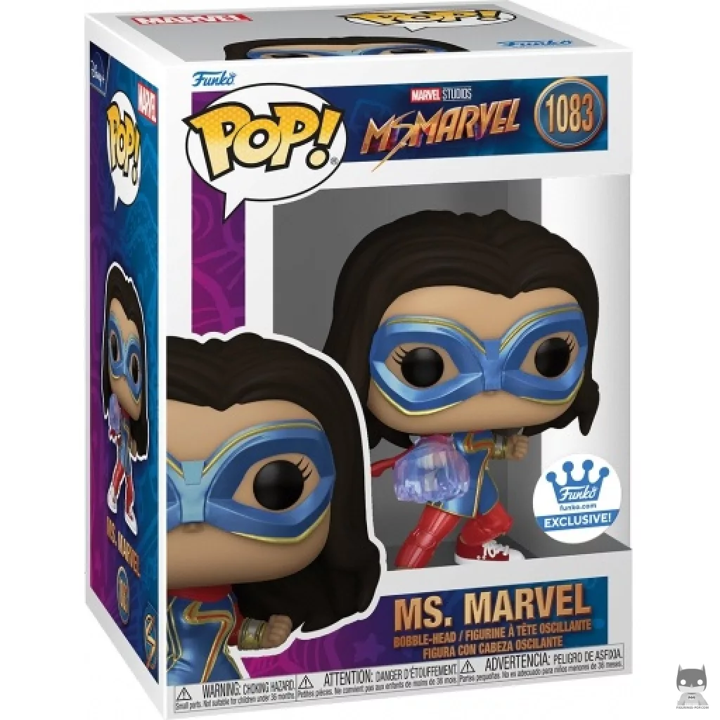 Figurine Funko POP Ms. Marvel avec boîte
