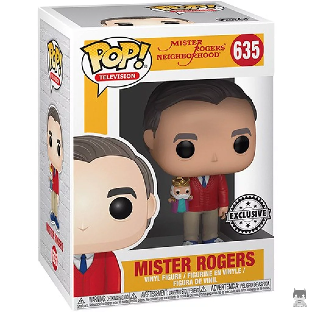 Figurine Funko POP Mister Rogers avec boîte