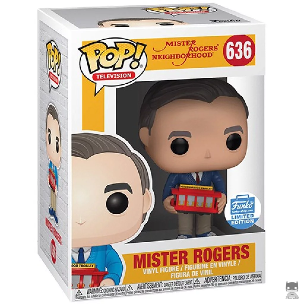 Figurine Funko POP Mister Rogers avec boîte