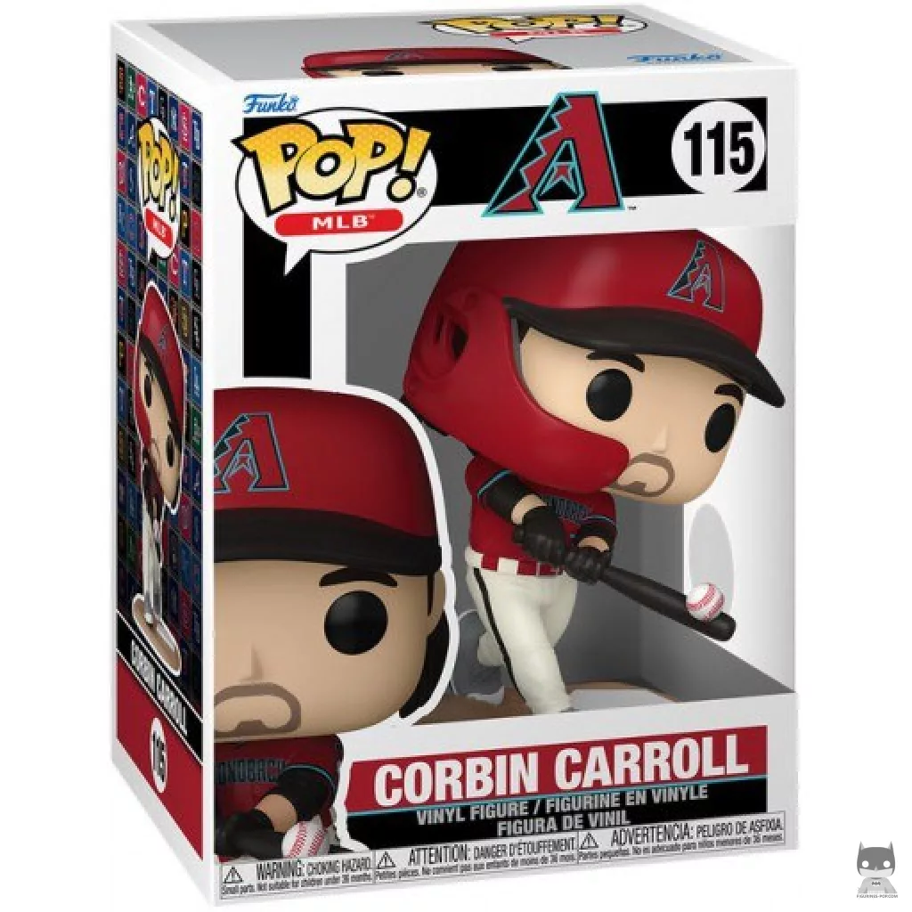 Figurine Funko POP Corbin Carroll avec boîte