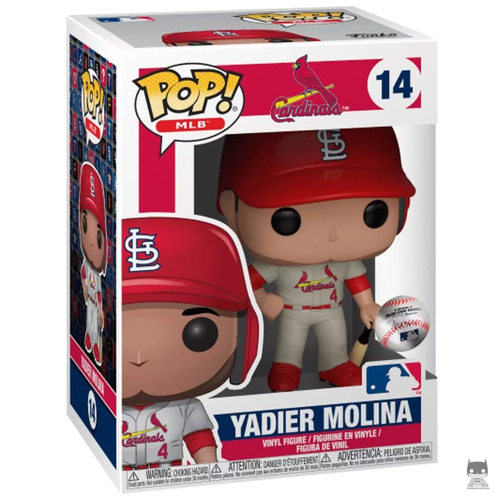 Figurine Funko POP Yadier Molina avec boîte