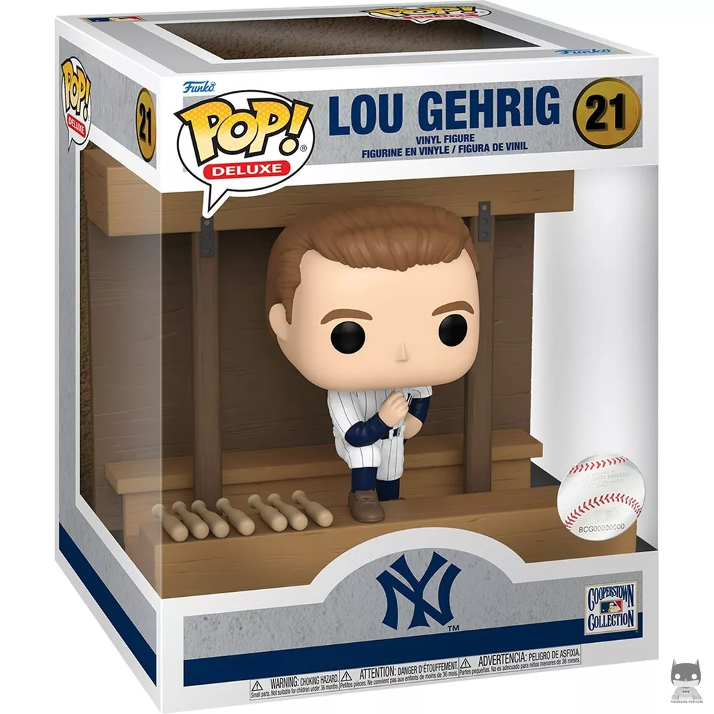 Figurine Funko POP Lou Gehrig (Deluxe) avec boîte