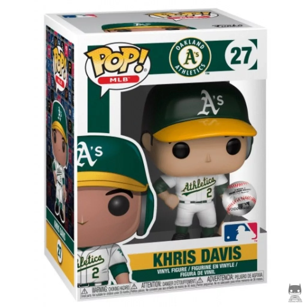 Figurine Funko POP Khris Davis avec boîte