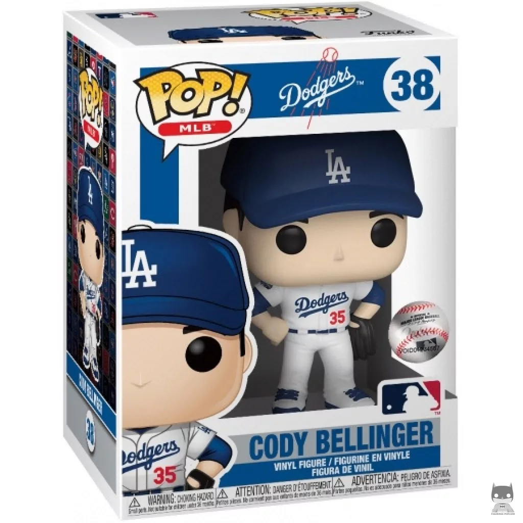 Figurine Funko POP Cody Bellinger avec boîte