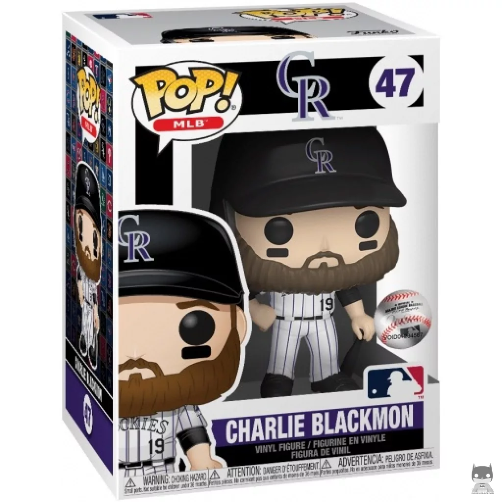 Figurine Funko POP Charlie Blackmon avec boîte